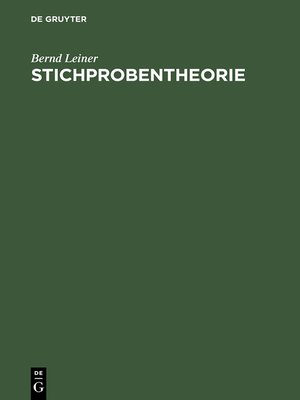 cover image of Stichprobentheorie